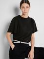 SLFPENELOPE 2/4 RUFFLE TEE NOOS XL Normal geschnitten - Black