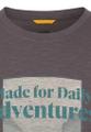 T-Shirt mit Print aus Organic Cotton Grau L
