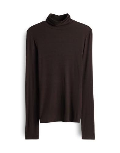 Langarmshirt "Kavery" - Braun / 42