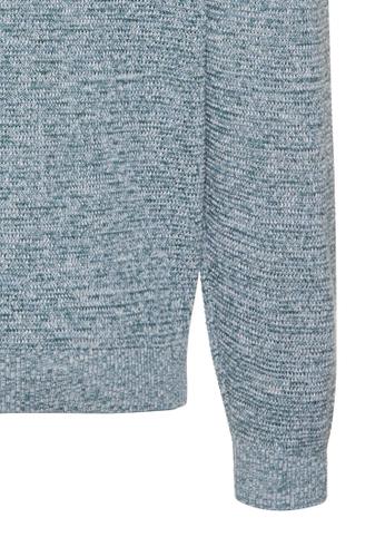 Rundhals Pullover aus Baumwolle M Regular Fit - Smoke Blue