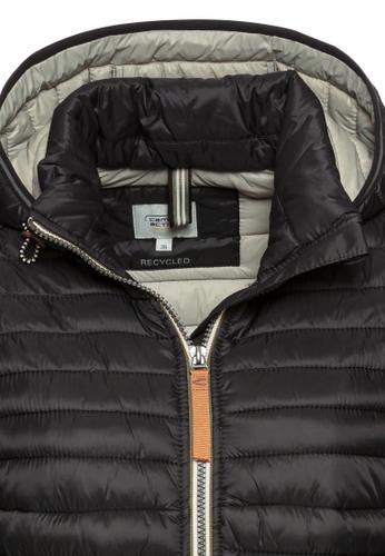 Steppjacke aus recyceltem Polyamid Schwarz 38