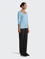 ALISA 3_4 Arm Shirt 42 - Bleu