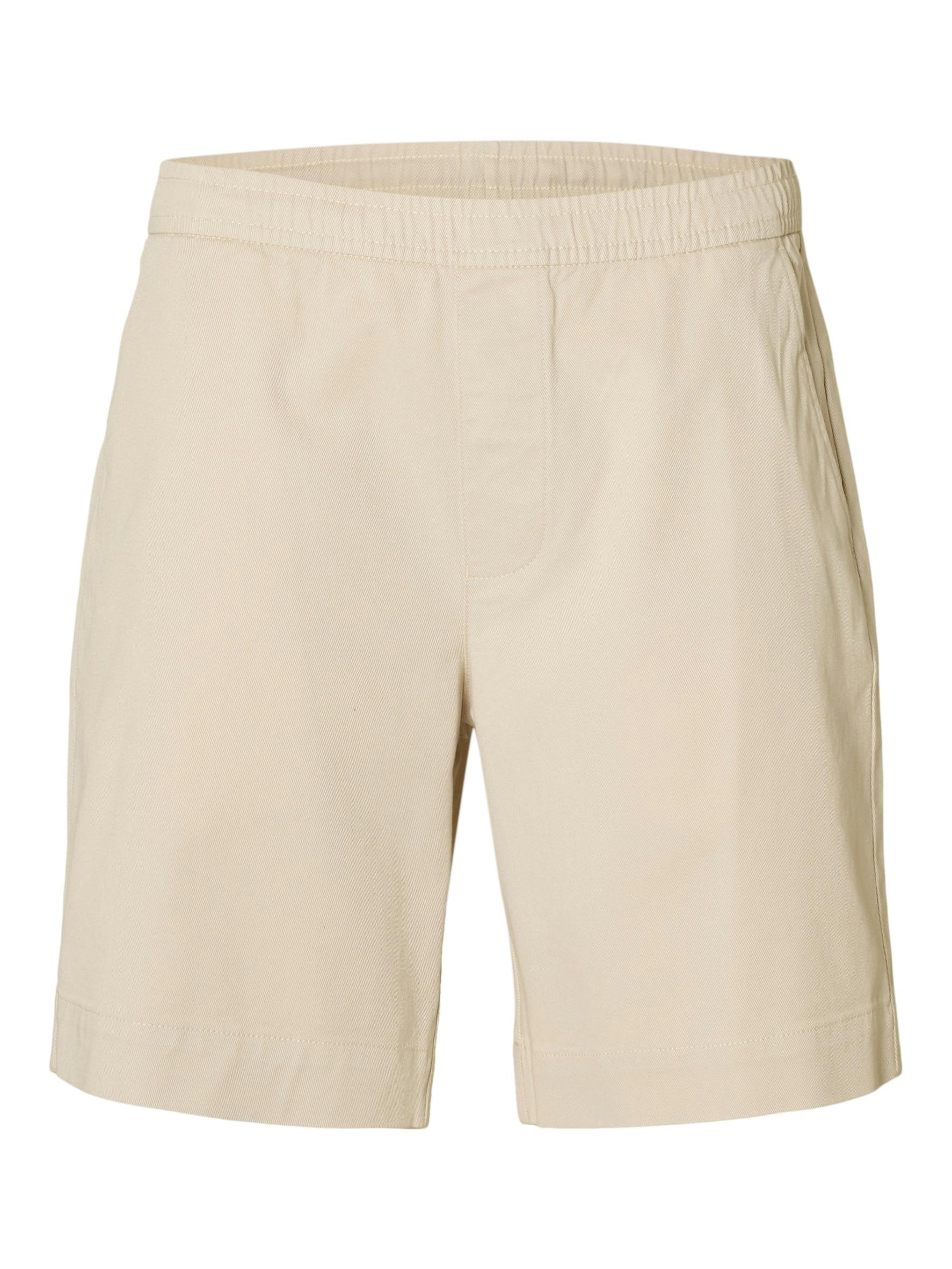 SLHREGULAR-HARVEY SUMMER SHORTS L Normal geschnitten - Oatmeal