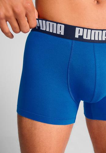 PUMA Herren Unterhose MEN EVERYDAY BASIC BOXER 2P S in Blau