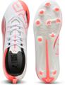 PUMA Kinder Fussball-Rasenschuhe ULTRA 5 PLAY FG/AG Jr 38 ½ in Weiß