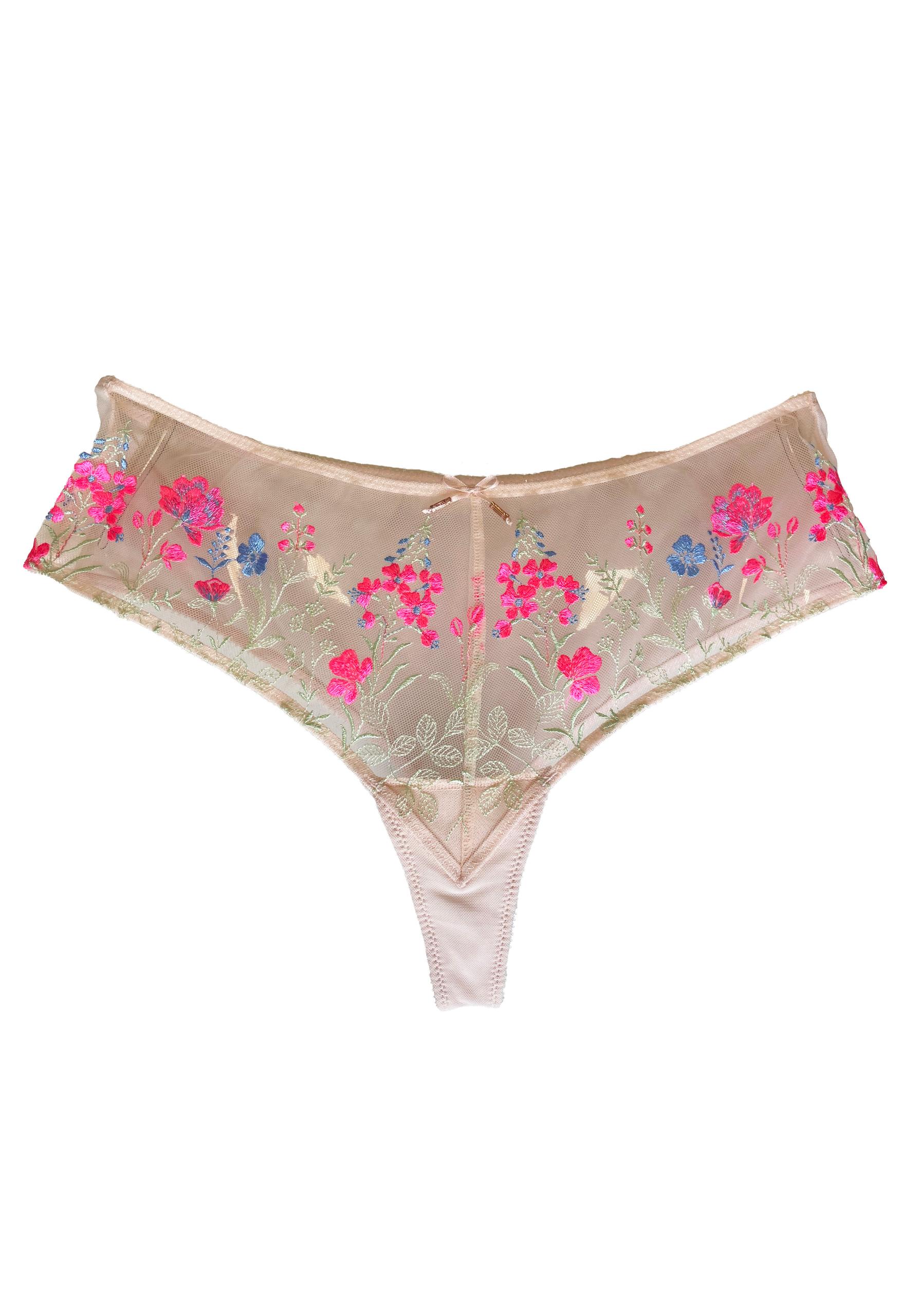 lascana Stringpanty 40/42 - Powder-flowe