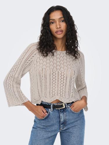 ONLNOLA LIFE 3/4 PULLOVER KNT NOOS