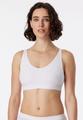 Soft BH mit herausn. Pads L - Weiss