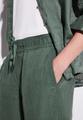 Leinen Culotte 34/7/8 Hosen - Garden Green