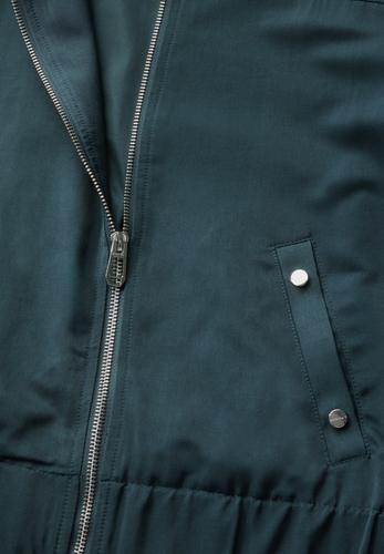 Satin Blouson 34 - Hunter Green