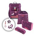 Step by Step 5-tlg. Schulranzenset Limited Edition Cloud 19 Liter Lila|Schwarz