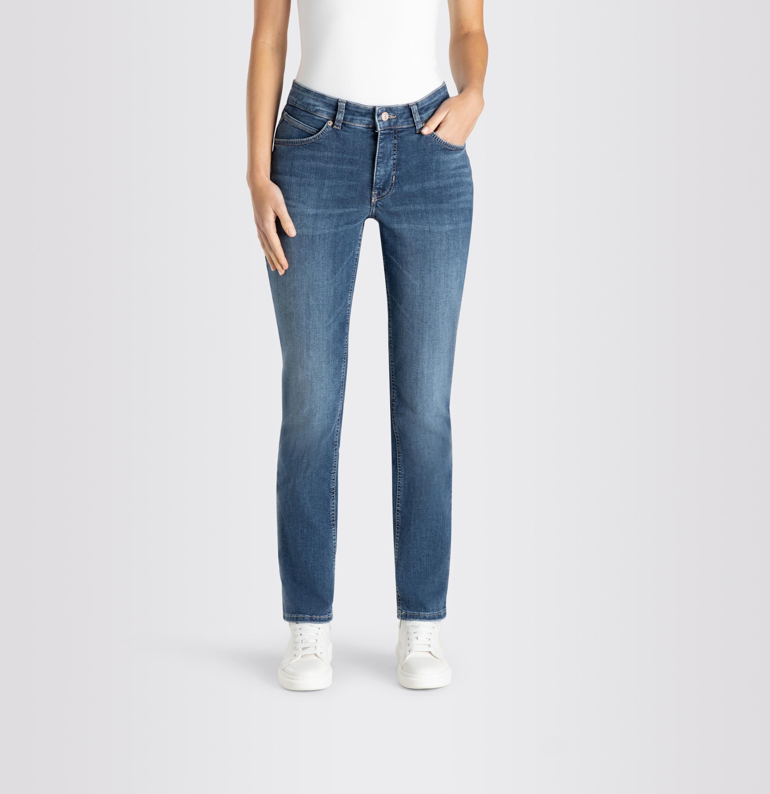 MAC JEANS - MELANIE, PERFECT Fit Forever Denim 36/30 Straight Fit - Blau
