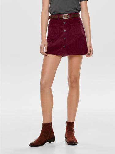ONLAMAZING GLOBAL HW CORD SKIRT PNT NOOS XS - Tawny Port