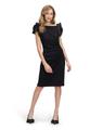 Cocktailkleid 36 Figurbetont - Schwarz