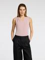 SLFTENNY SL V-NECK TOP XS Locker geschnitten - Bleached Mauve