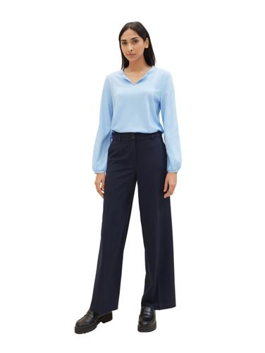 Bluse mit Streifenmuster XXL Regular Fit - Blue White Thin Stripe