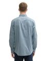 Strukturiertes Hemd mit Brusttasche S Regular Fit - Dusty Mint Small Structure