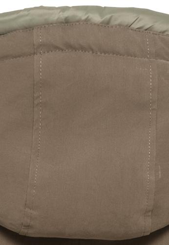 Funktionsmantel aus recyceltem Baumwollmix 42 Relaxed Fit - Dark Khaki