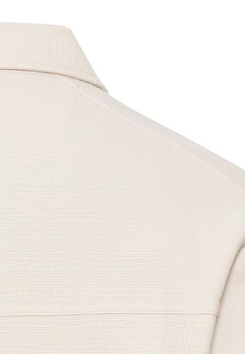 Overshirt aus reiner Baumwolle Beige M