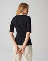 OPUS Kurzarmshirt »Daily F« im Basic-Look - Schwarz / 36