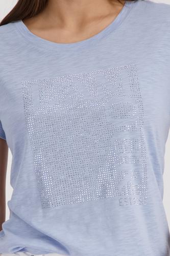T-Shirt mit Strasssteinen 46 - Sea Side