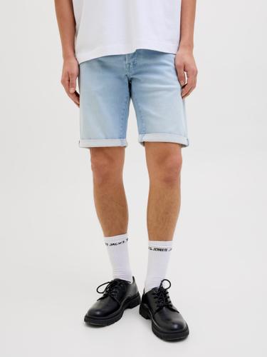 JJIRICK JJICON I.K. SHORTS GE 118 SN S Normal geschnitten - Blue Denim