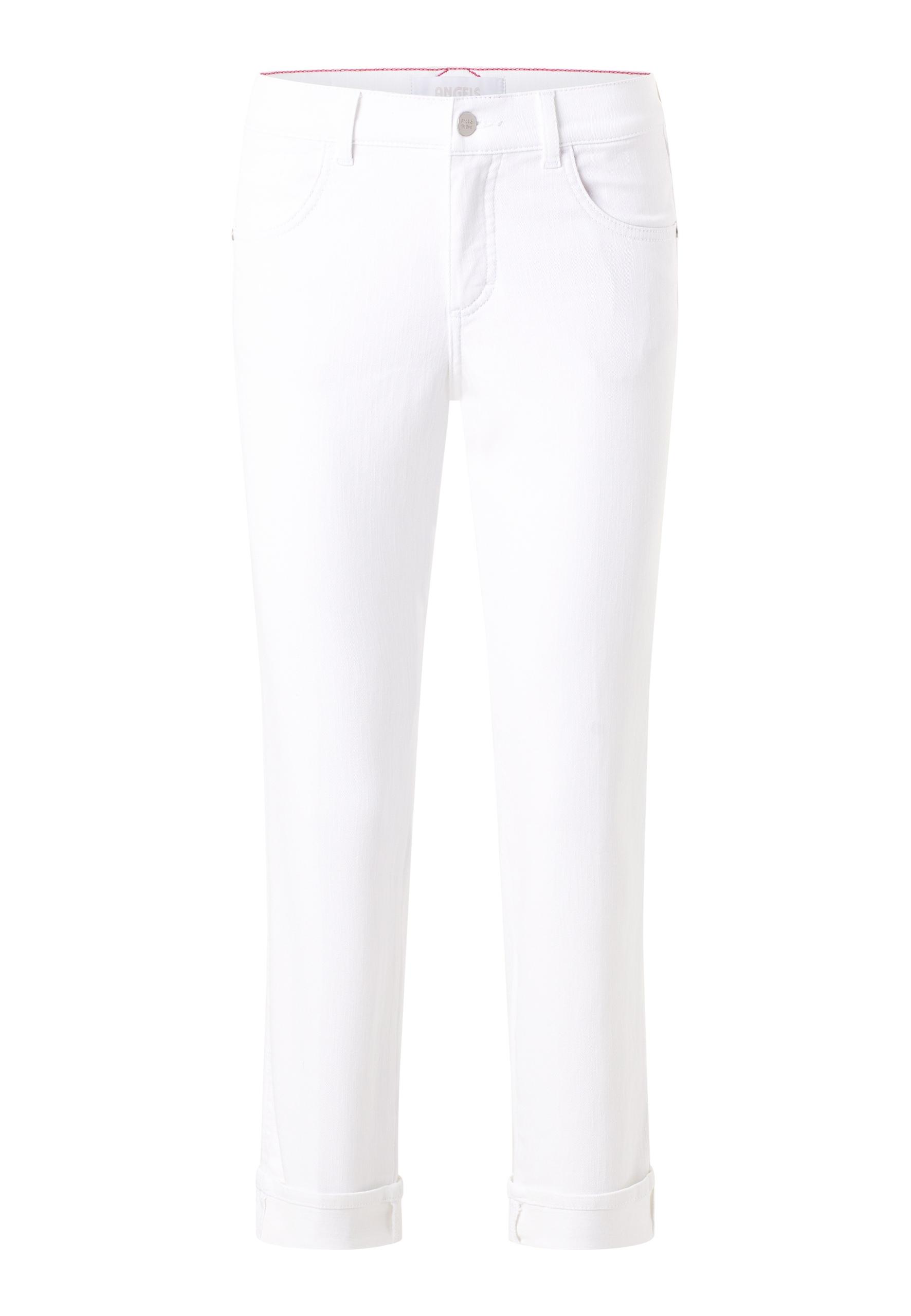 3508109-70 DARLEEN TURN UP 44/28 7/8 STRAIGHT FIT - White