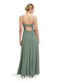 Abendkleid 36 Ausgestellt - Green/silver