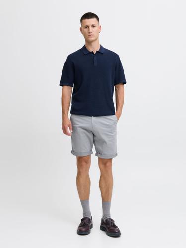 JPSTBOWIE SHORTS SOLID REG SN Grau S
