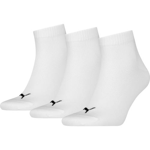 PUMA Herren Socken UNISEX QUARTER PLAIN 3P 39-42 in Weiß