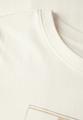 Shirt mit Artwork S - Vanilla White