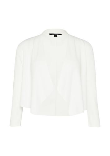 Strickjacke Weiß L