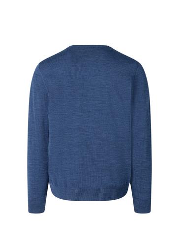 Pullover V-Ausschnitt 1/1 Arm 50 Classic Fit - Deep Sea