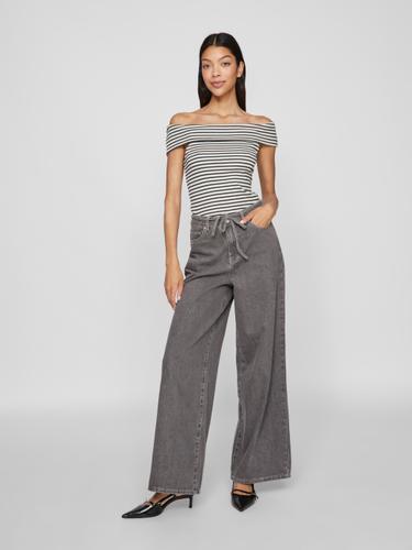VISALJA OFF SHOULDER TOP M Normal geschnitten - Cloud Dancer