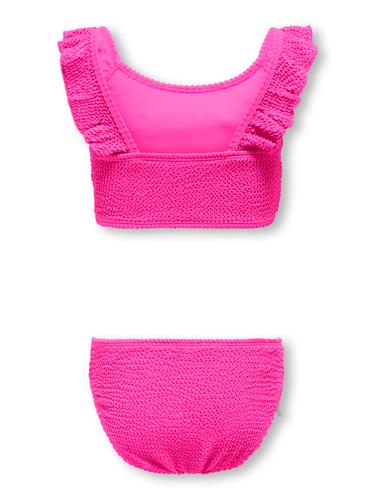 KOGTROPEZ STRUCTURE BIKINI SET ACC 158/164 - Knockout Pink