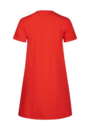 SKINY Damen Sleepshirt kurz Arm Night In SKINY 01 36 - Cheeky Red