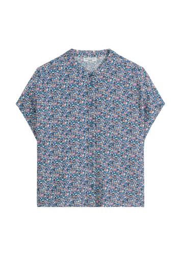 Bluse relaxed cropped XL Relaxed Fit - Medium Blue_multi_05