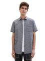 Hemd aus Baumwolle M Regular Fit - Navy Chambray