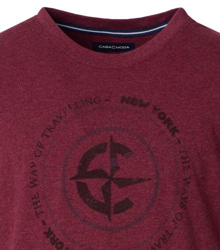 T-Shirt 3XL Basic Circular Knit - Rot