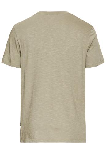 T-Shirt mit Print aus Organic Cotton Grün XXL