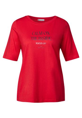 Softes Shirt mit Wording Rot 38