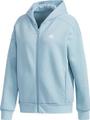ADIDAS Damen Sport 2 Street Knit Kapuzenjacke XL in Grau