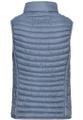 Steppweste aus recyceltem Polyamid Blau 38