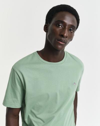 Regular Fit Shield T-Shirt Grün M