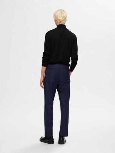 SLH190-REG TAPERED LEROY PLEAT PANT NOOS Blau S