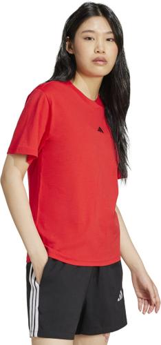 ADIDAS Damen Shirt Essentials Small Logo Cotton XS in Rot