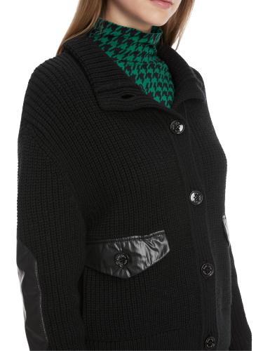 Cardigan Knitted in Germany 38 - Black