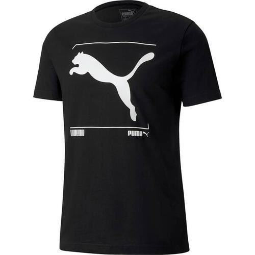 PUMA Herren Shirt Nu-tility Graphic M in Schwarz