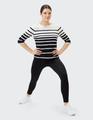 LISA 38 - White/black Stripes