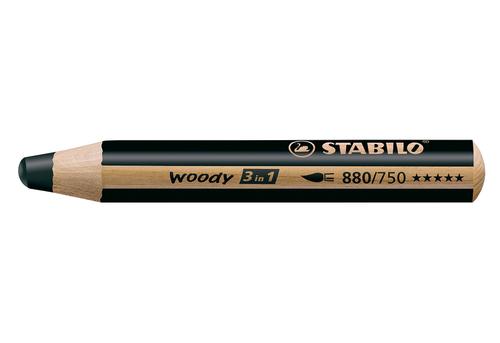 Stabilo woody 3in1 schwarz